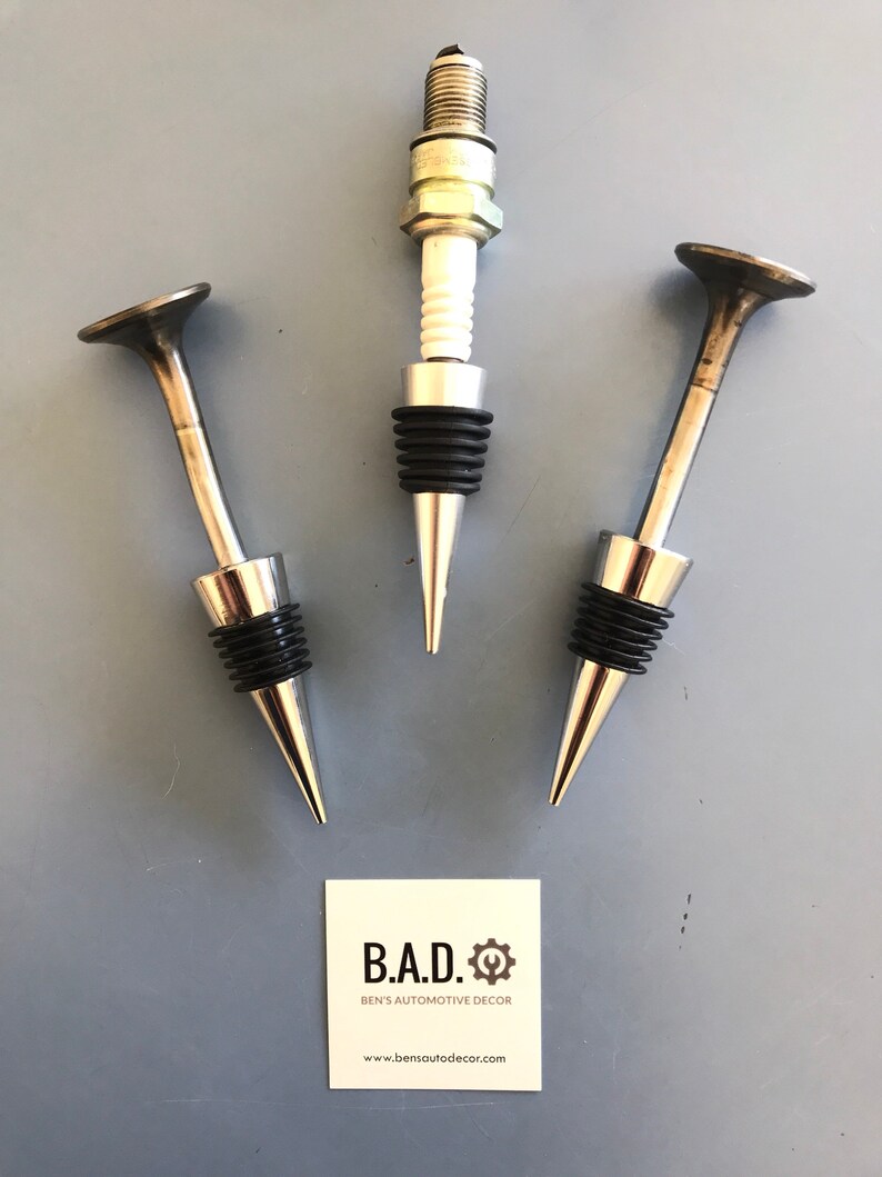 Engine Valve Bottle Stopper // Wine Stopper // Car Parts // Etsy