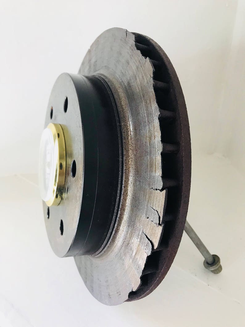 Brake Disc Clock // Car Clock // Automotive Decor // Gift for Etsy