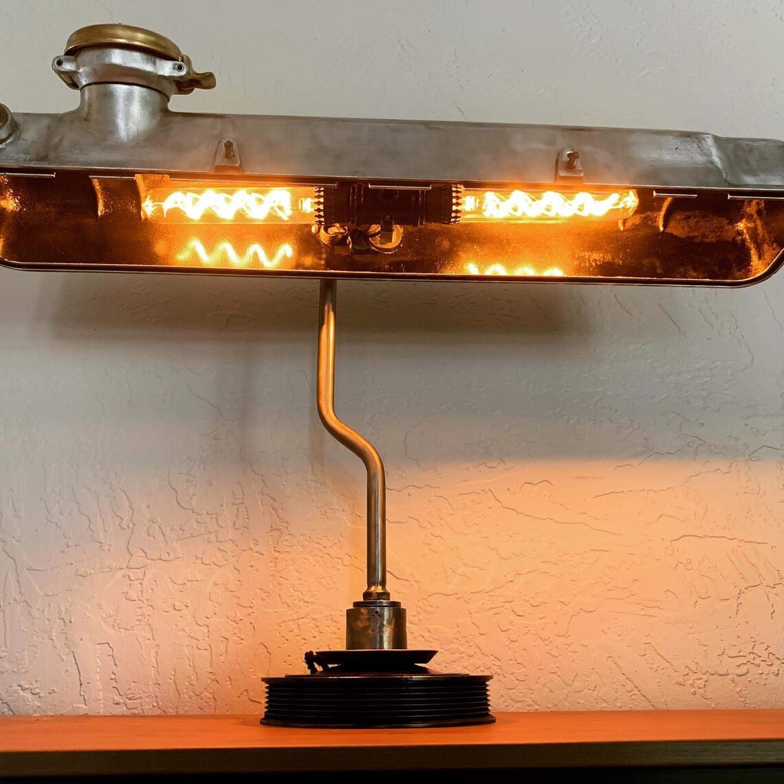 Valve Cover Lamp // Automotive Decor // Car Gifts // Car Parts Etsy