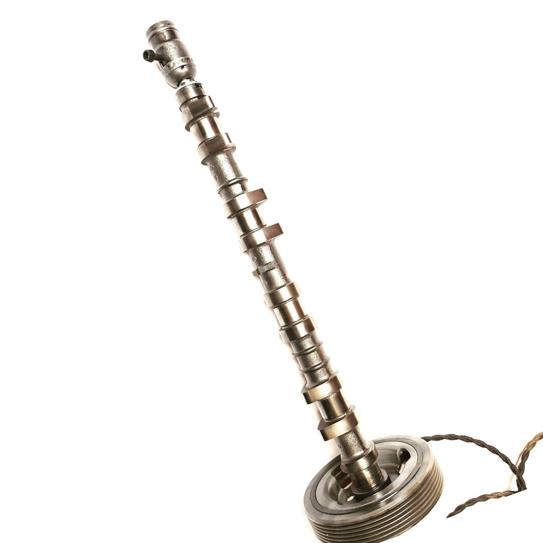 Camshaft Desk Lamp, Automotive Decor, Metal Car Parts Lamp, Industrial