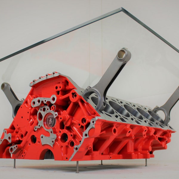 Engine Block Table Etsy