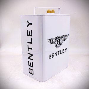Vintage Style Bentley Fuel Can – Hand-Painted & Limited Edition - Gift for him