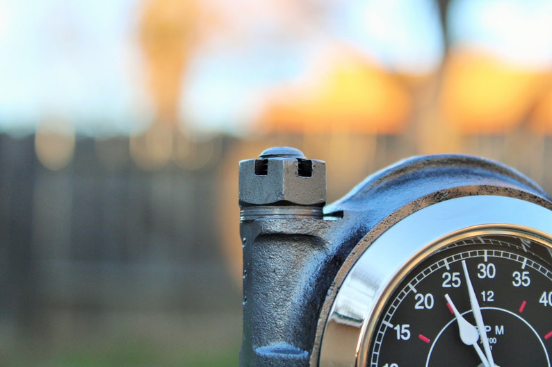 Jaguar Etype Piston Clock XKE Lover Ultimate Desk Art Etsy