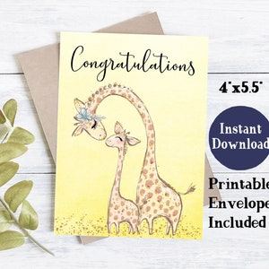 Tarjeta de felicitación de bebé niña niño / nueva tarjeta de bebé imprimible / nueva tarjeta de felicitación de bebé / nuevas tarjetas de bebé niño / nuevas tarjetas de niña