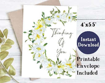 Printable Sympathy Card | Sympathy Cards Printable | Thinking Of You Cards | Bereavement And Loss Cards