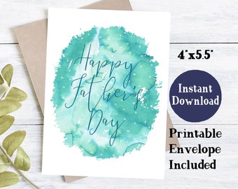 Printable Card For Dad | Printable Fathers Day Card | Father's Day Card Printable | Printable Fathers Day Cards | Cards For Fathers Day