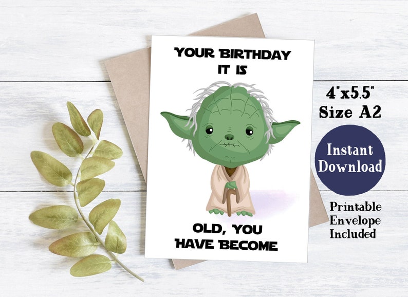 star wars printable birthday card printable birthday card
