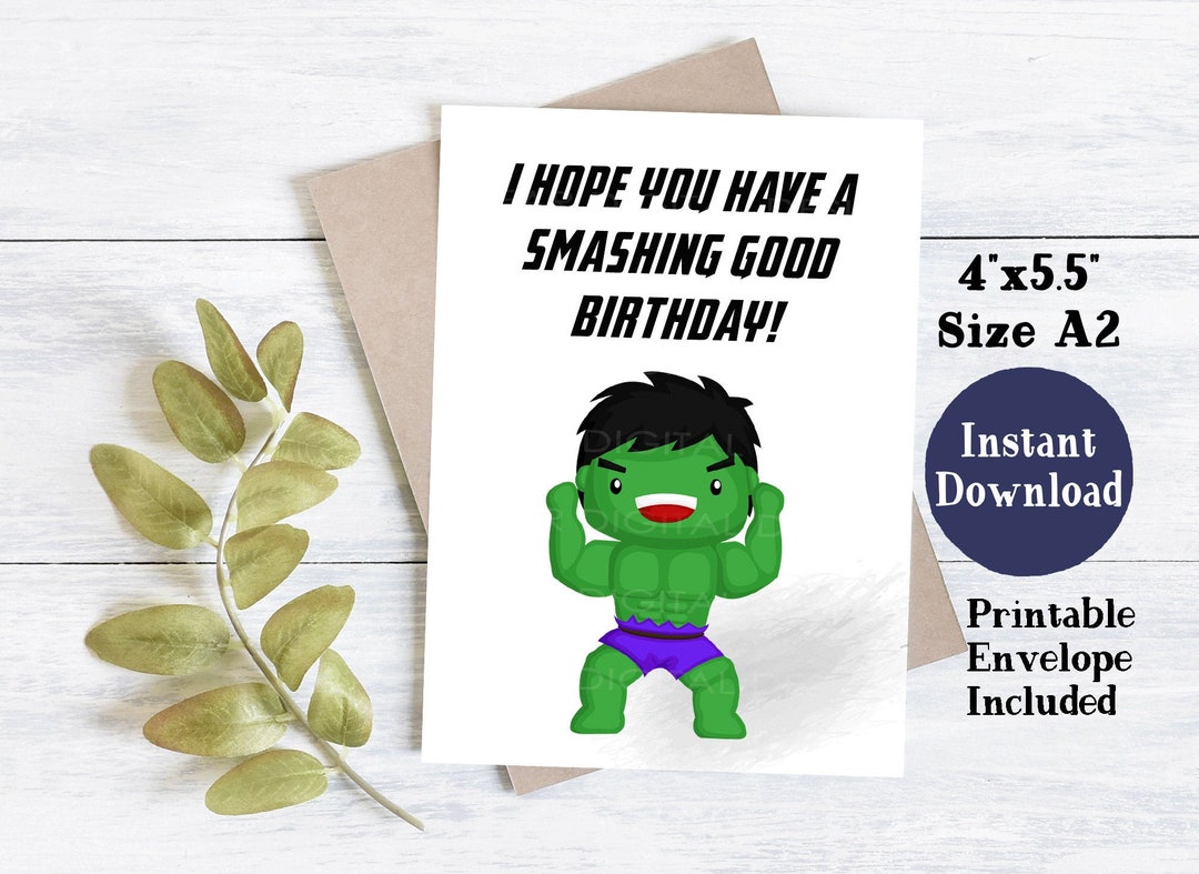 Printable Birthday Card for Boys Printable Birthday Card Birthday Card ...