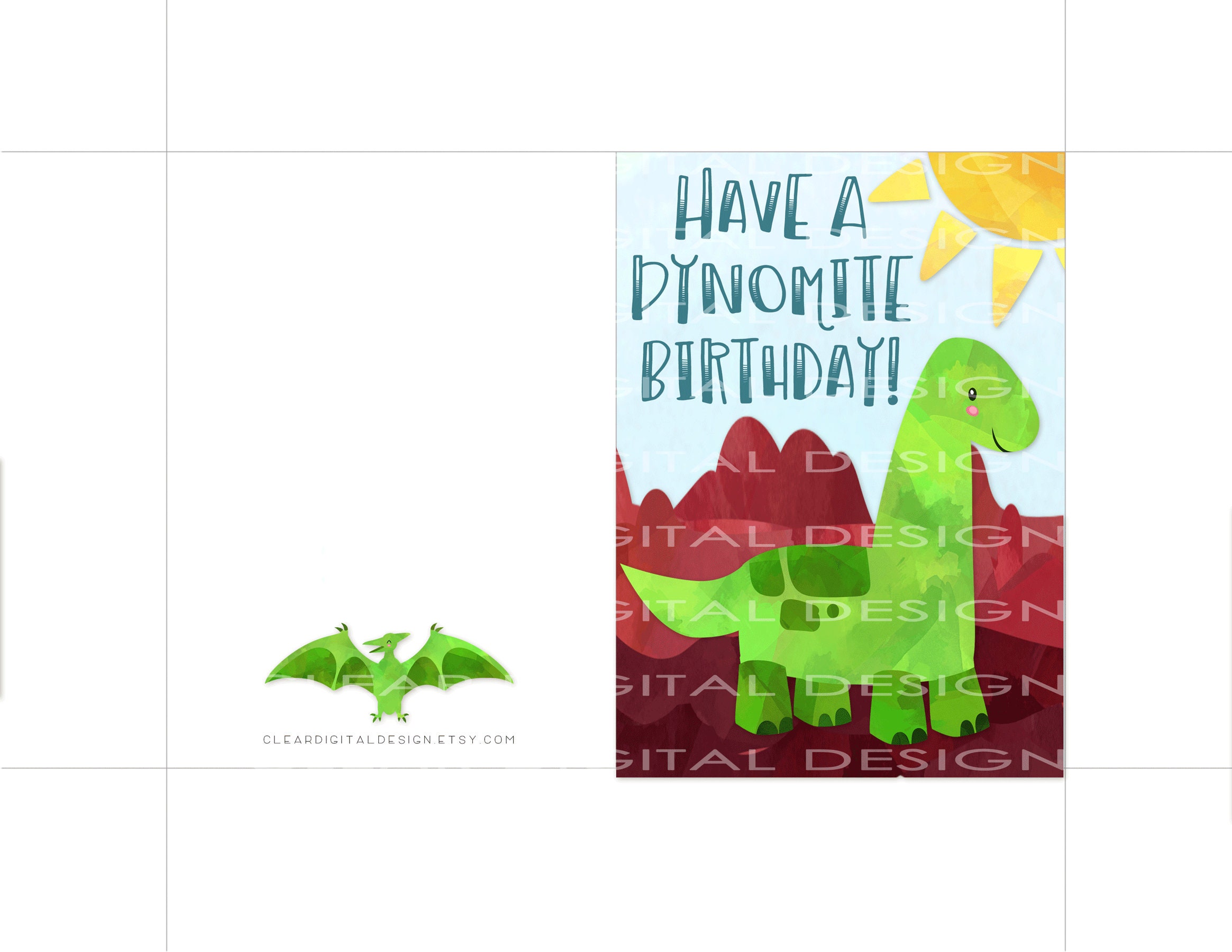 Printable Birthday Card for Boys Printable Birthday Card | Etsy