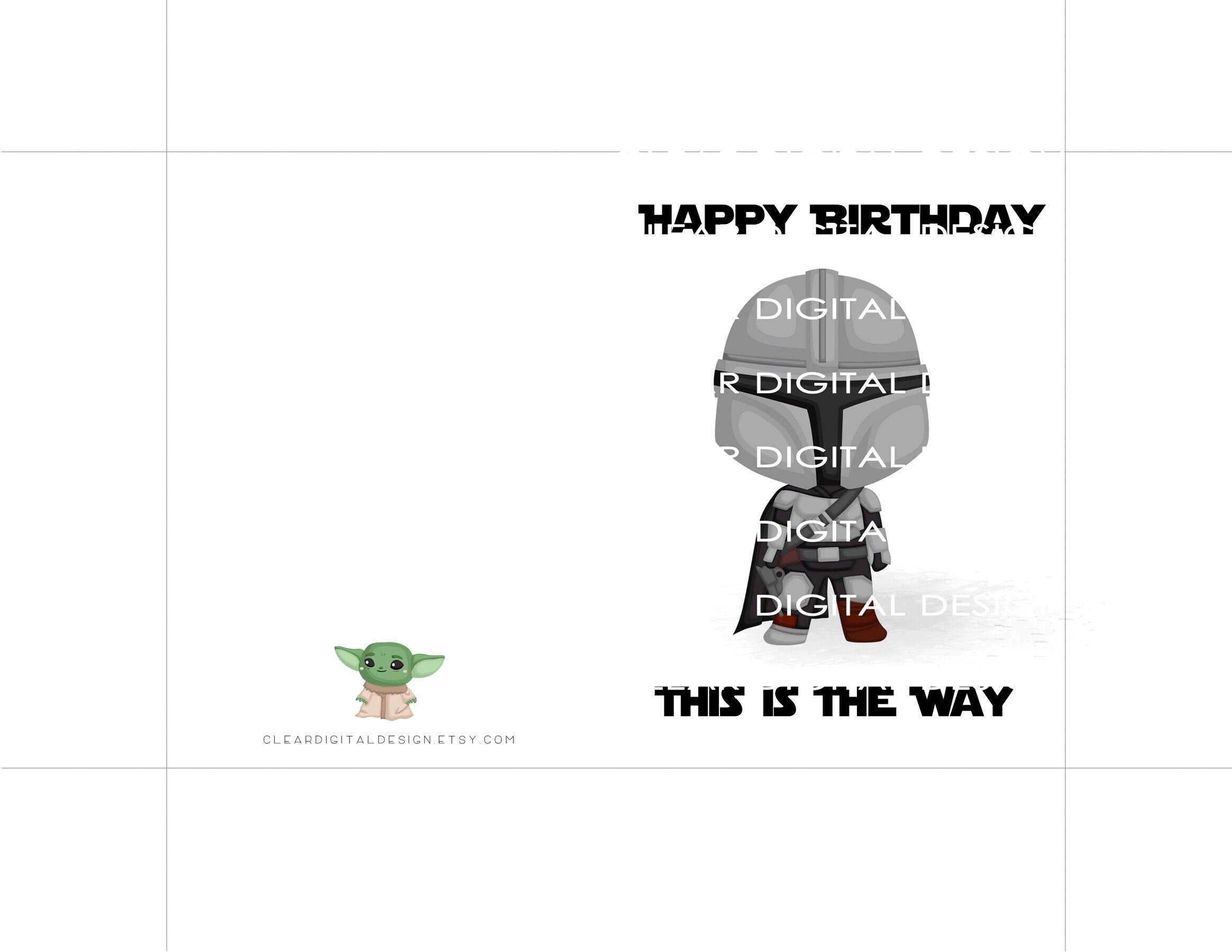 Star Wars Birthday Card Free Printable Free Printable Templates