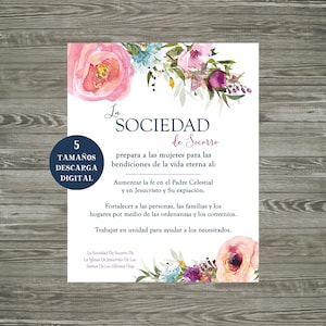 el Proposito de la Sociedad de Socorro | Sociedad de Socorro | Relief Society Declaration | Spanish Relief Society Purpose Statement | LDS
