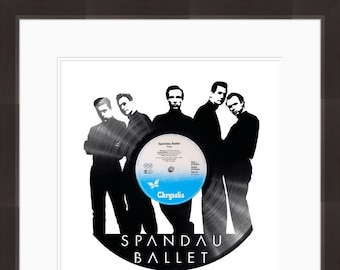 Spandau Ballet Vinyl Album Wall Art