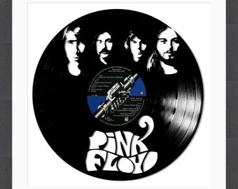Pink Floyd Vinyl Album Wall Art - Personalized gift, him, his, anniversary, music celebration