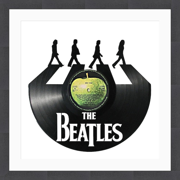 The Beatles I Vinyl Album Wall Art