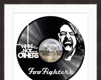 Foo Fighters Vinyl Album Wall Art