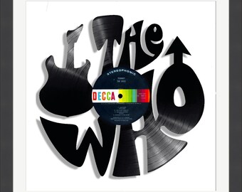 The WHO -  Vinyl Record Album Wall Art