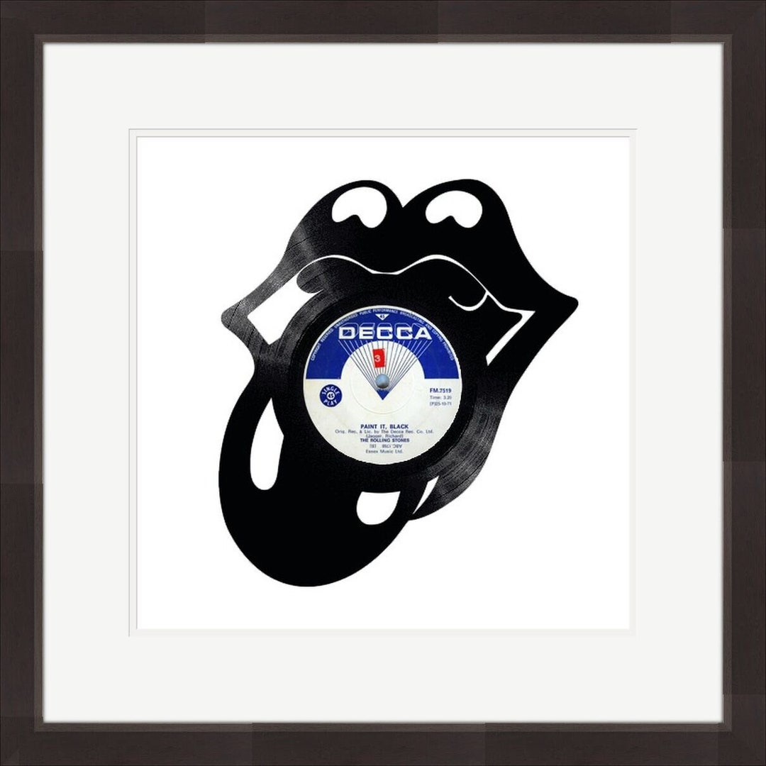 The Rolling Stones 'paint It Black' Vinyl Single Etsy