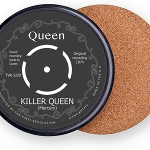 Queen Vinyl Record Coaster Killer Queen