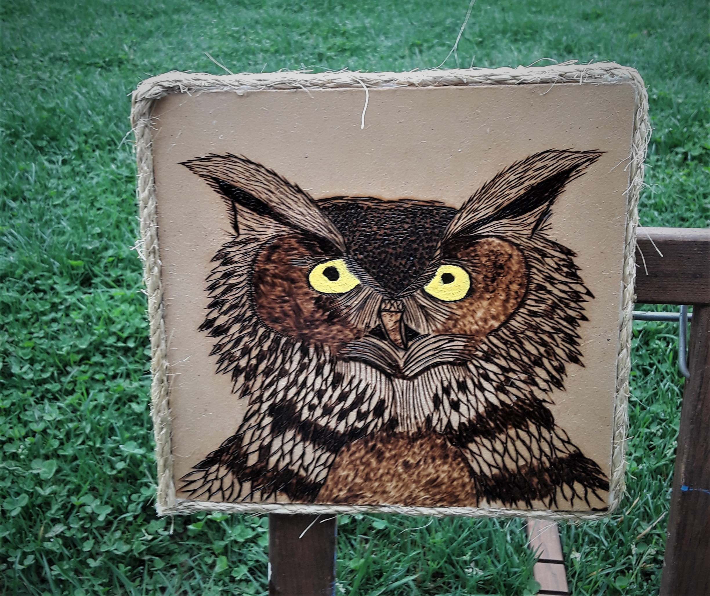 pyrography, wood art