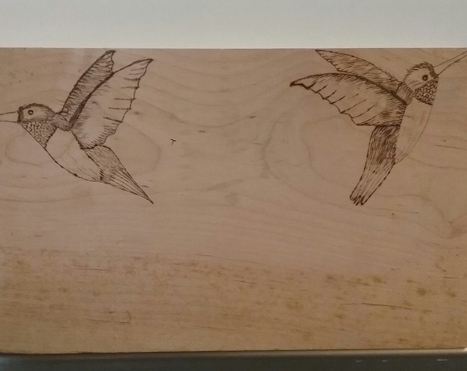 wood burn art