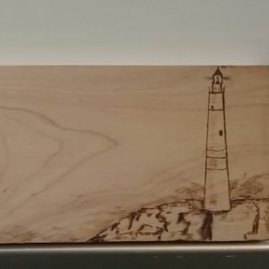 Woodburning art