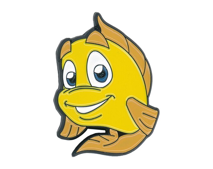 Freddi Fish Enamel Pin