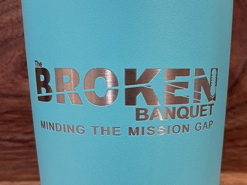The Broken Banquet Podcast Logo Tumbler image 2