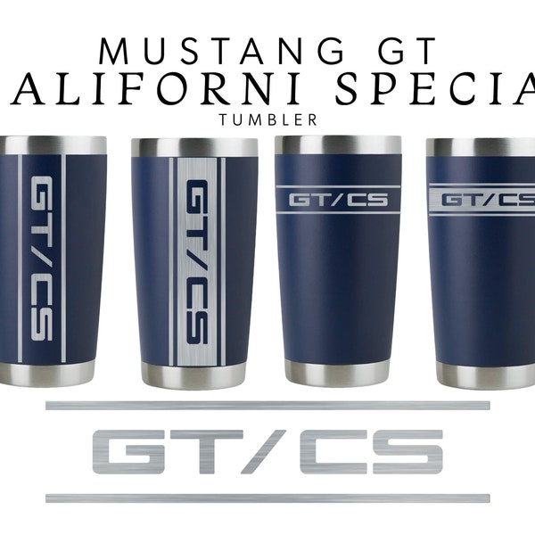 Mustang GT / CS California Special Coffee Mug Tumbler Custom Engraved