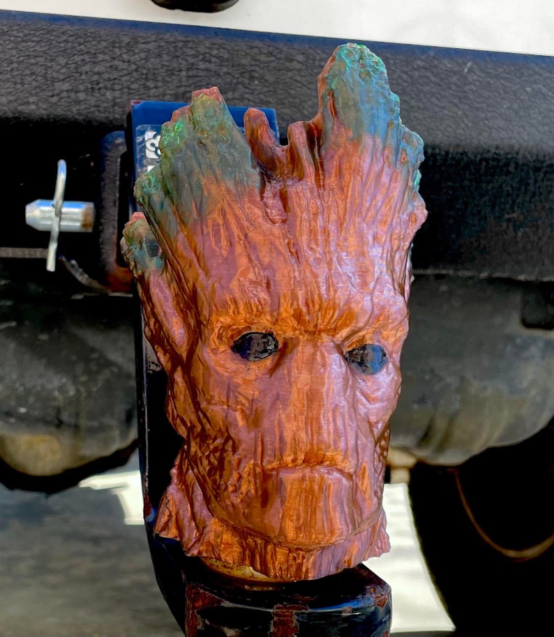 Groot Inspired Trailer Hitch Ball Cover Tow Ball Cap Sleeve 2 Flexible image 2