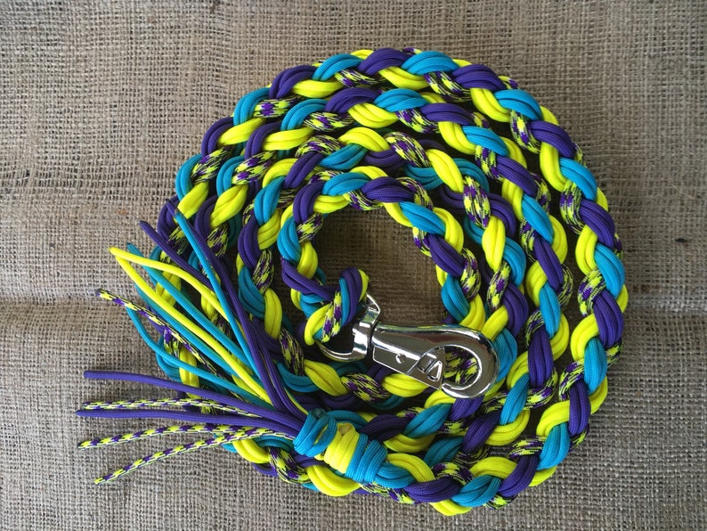CUSTOM Horse Lead Ropes Paracord Lead Ropes Etsy