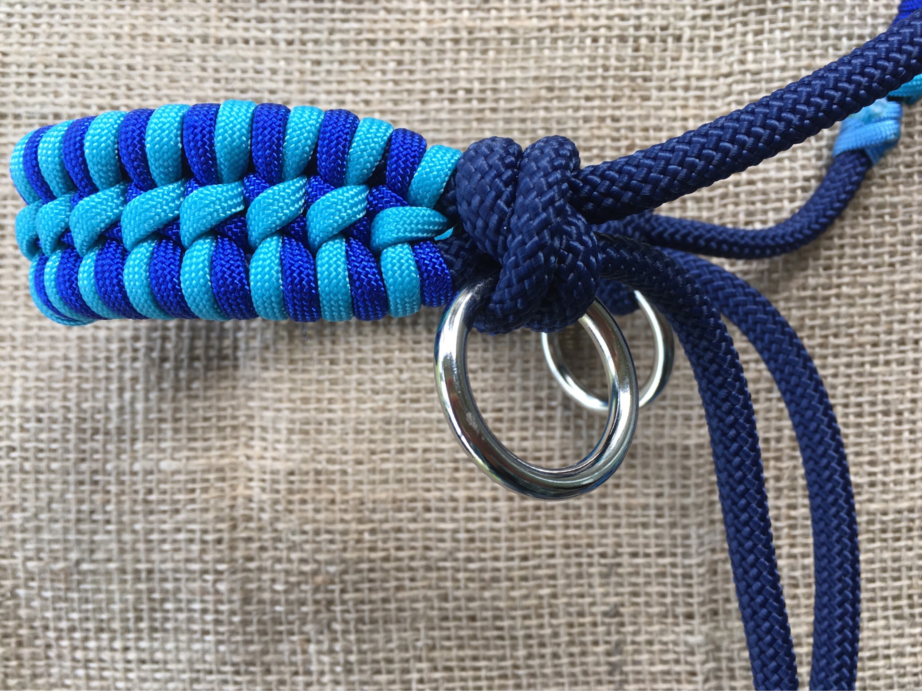 CUSTOM Bitless Trail Set Rope Halter SidePull with braided Etsy