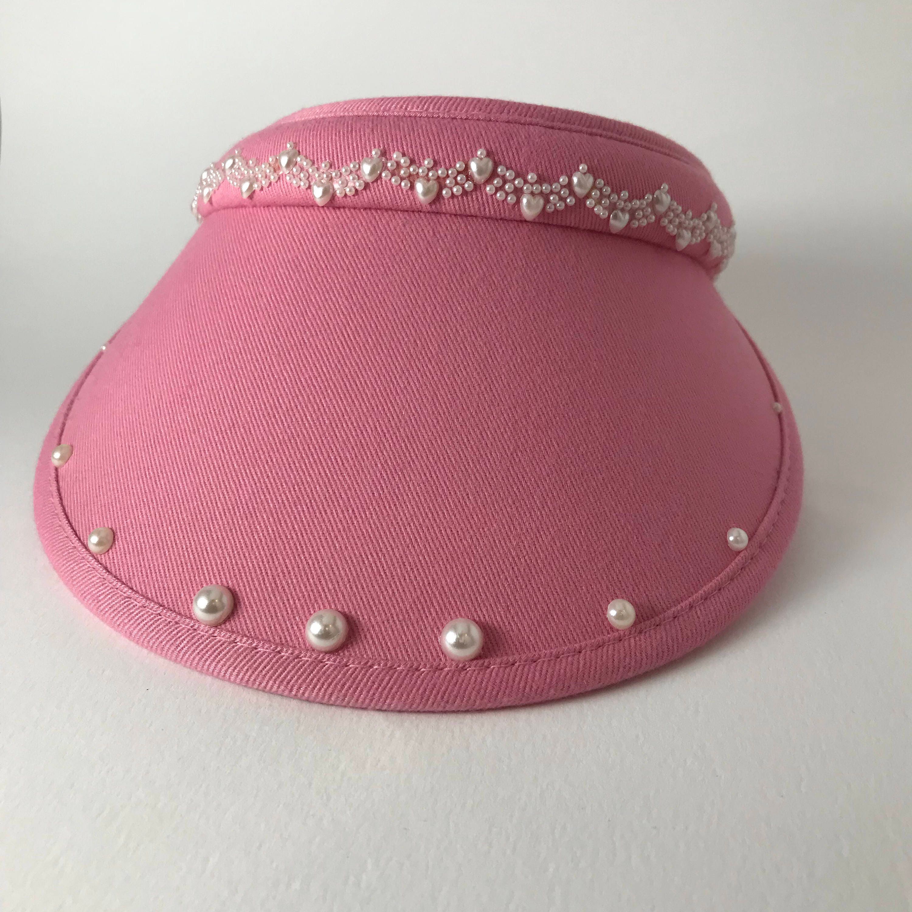 Ladies golf visor and clipon visor handmade with bling and Etsy