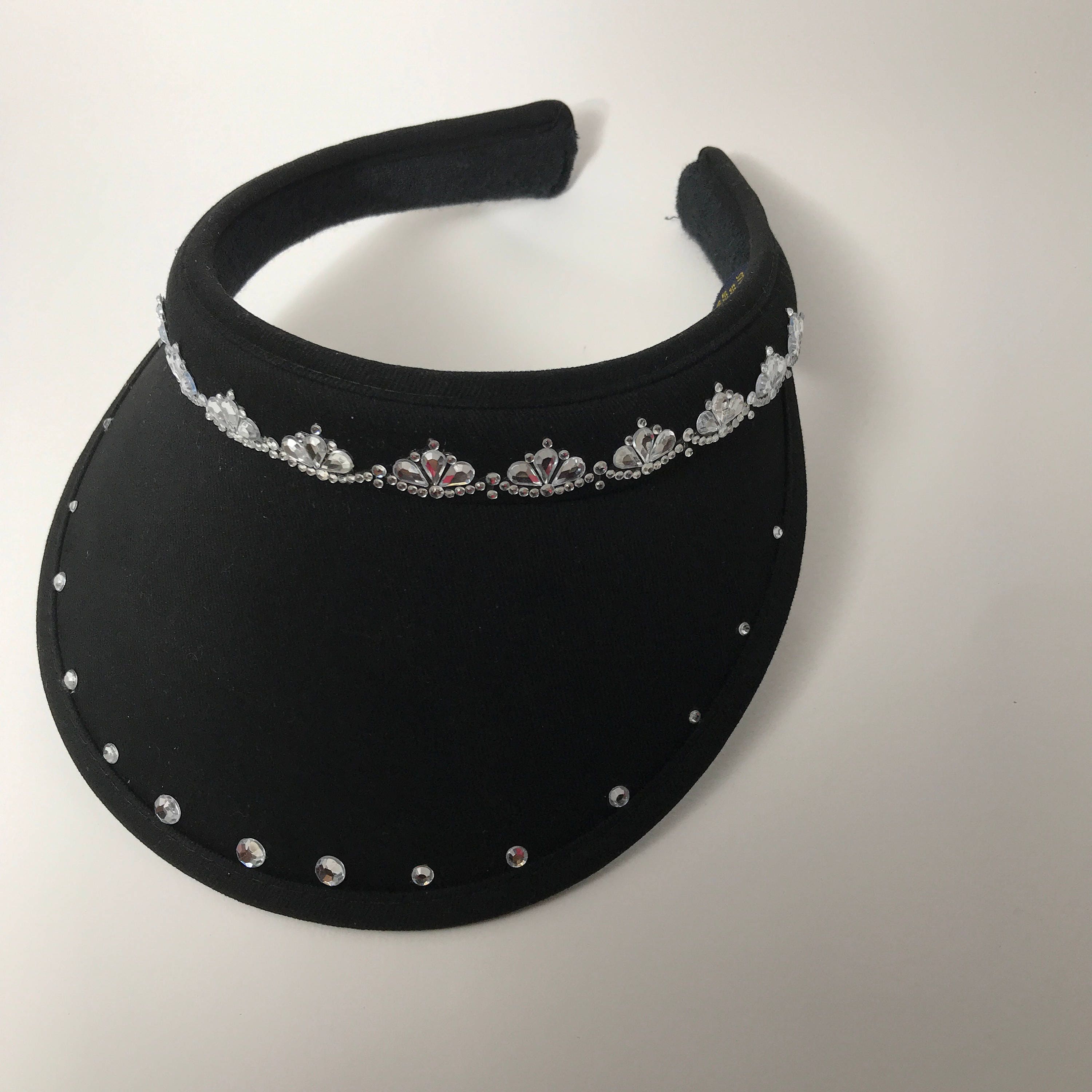 Ladies Golf Visor Ladies Rhinestone 