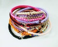House collar Thin Round Braid // fixed size, custom made durable paracord dog collar