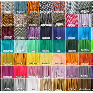 Herringbone square braid leash // custom made durable paracord dog lead for medium-large dogs, multiple leash styles image 10