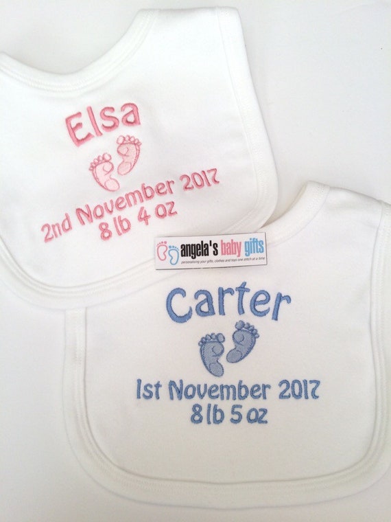 personalised bibs