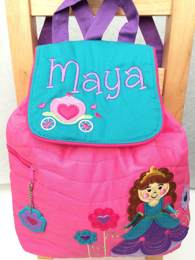personalised backpack girl