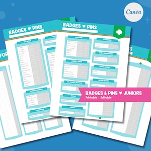 Girl Scout Juniors Badge Tracker: Planer zum Thema Gruppenführer (Digital)