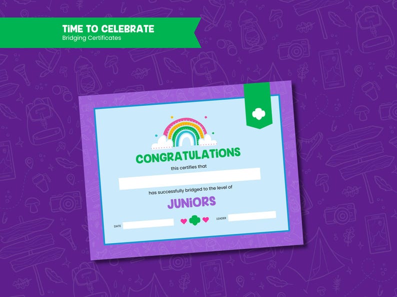 Brownies Troop Leader Planner Printable | Girl Scout Binder, Cookie Season, Meetings, Badge & Finance Tracker | Digital Download image 7