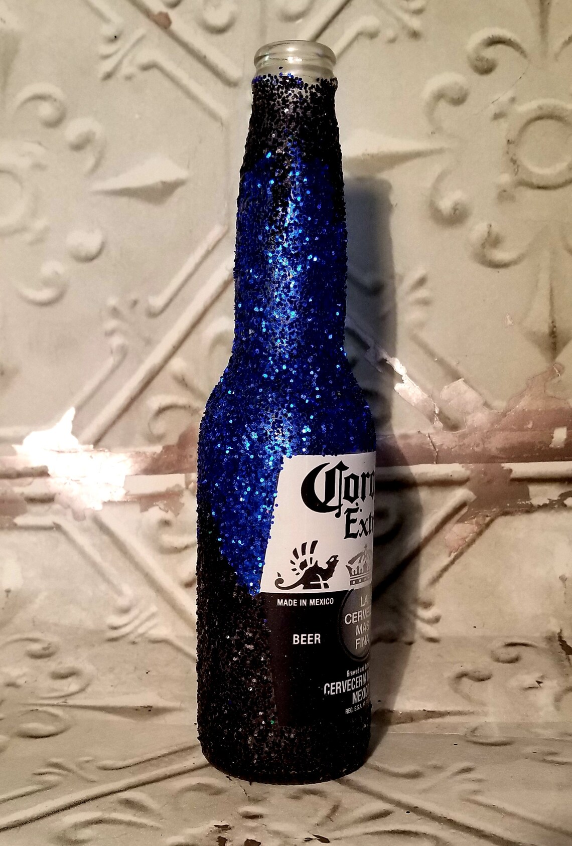 Glitter Bling Liquor Beer Bottle Bachelor party Birthday Etsy