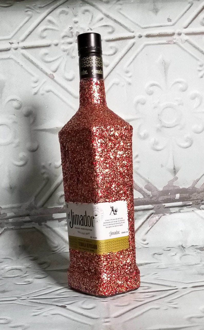 Glitter Bling Jimador Liquor Bottle The Perfect Etsy