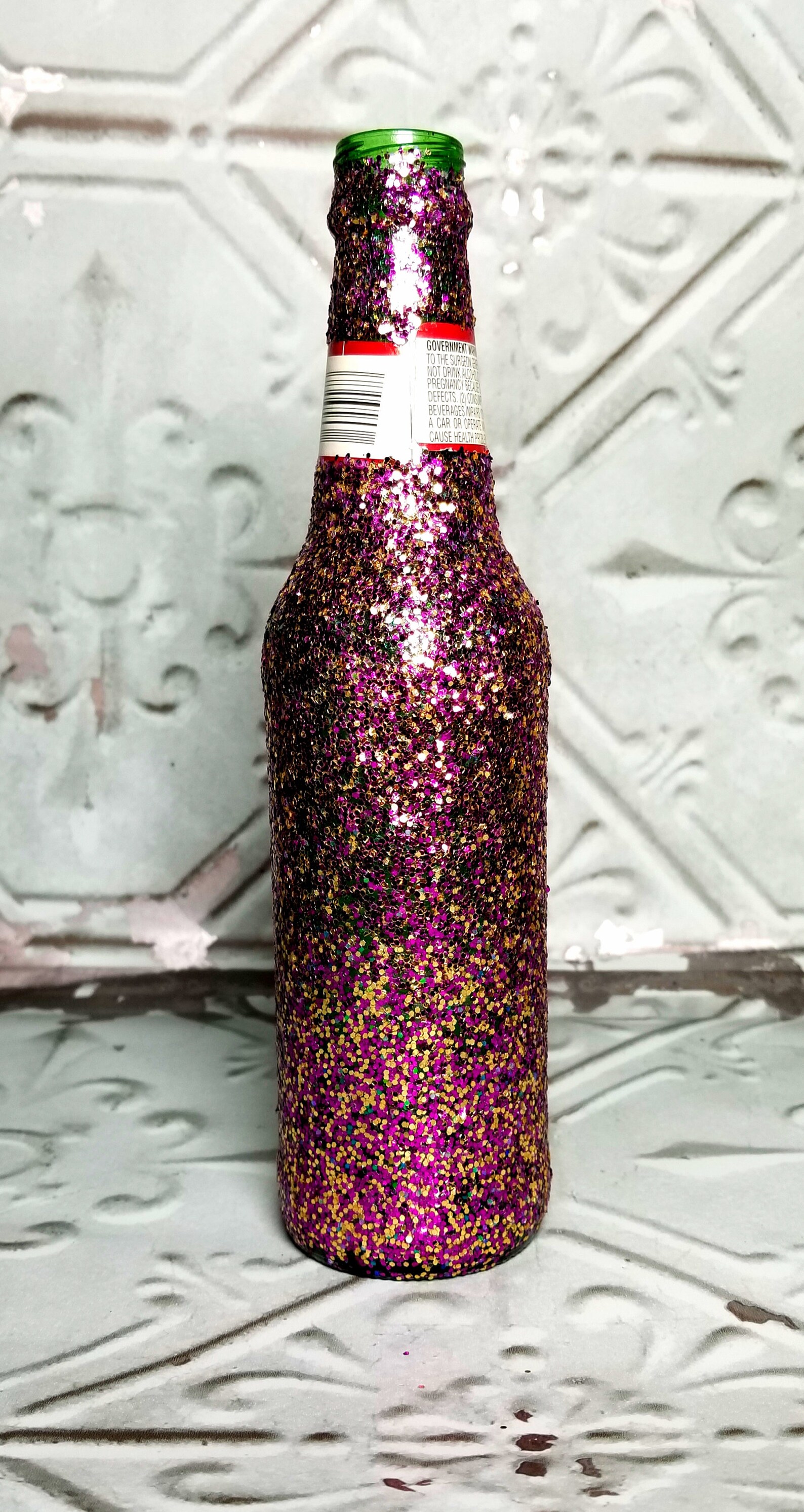 Glitter Bling Liquor Beer Bottle Bachelor party Birthday Etsy