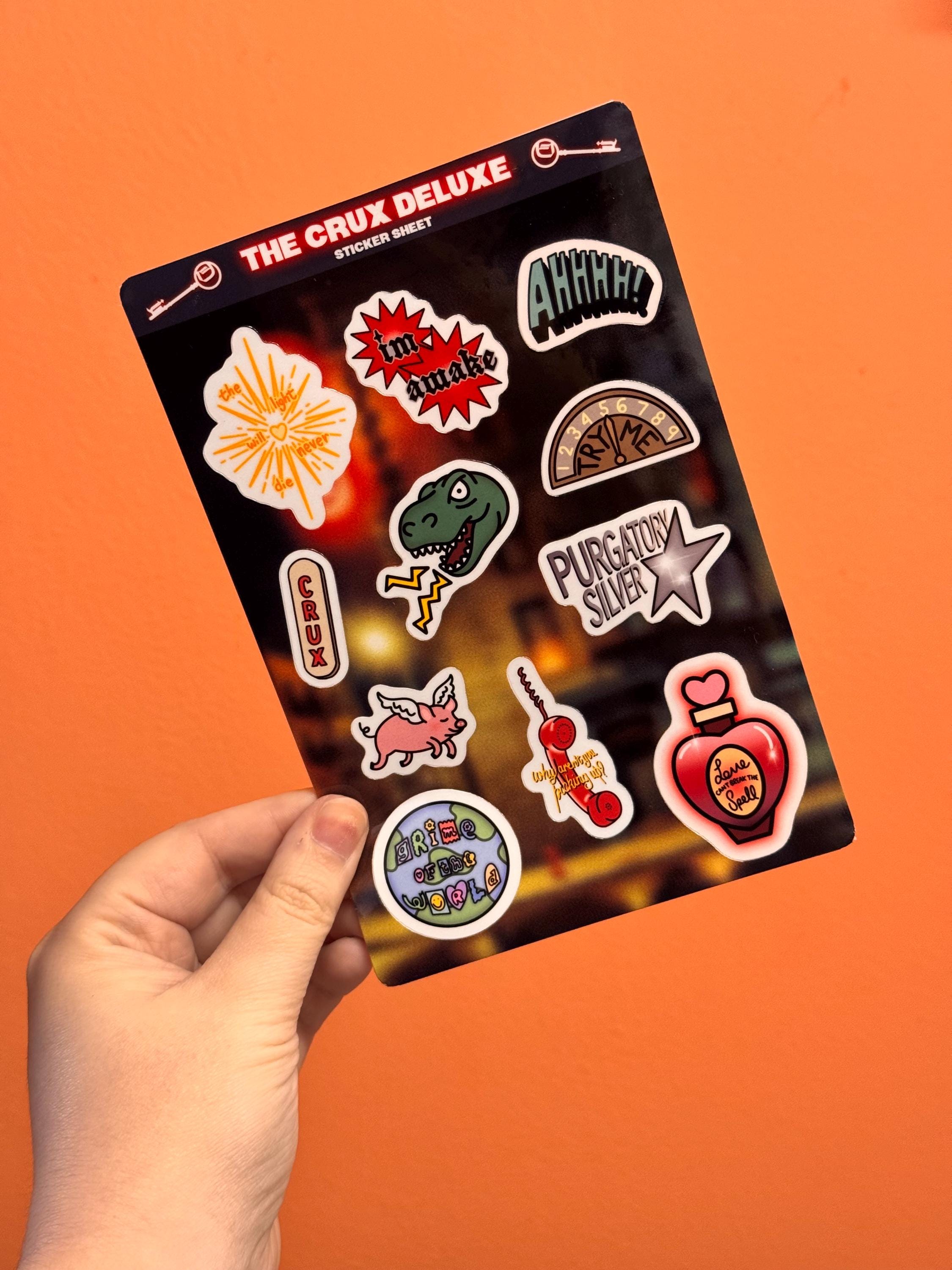 Djo Crux Deluxe Sticker Sheet - Etsy