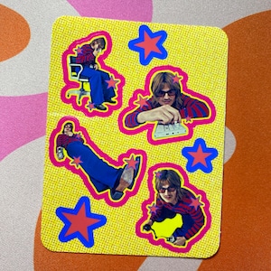 funky lil djo mini sticker sheet