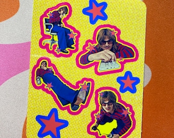 funky lil djo mini sticker sheet