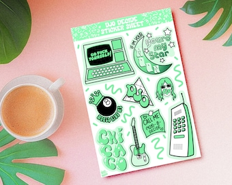 DJO決定ステッカーシート