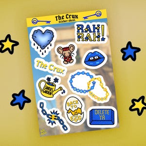 djo crux sticker sheet