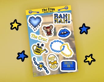 DJO Crux ステッカーシート