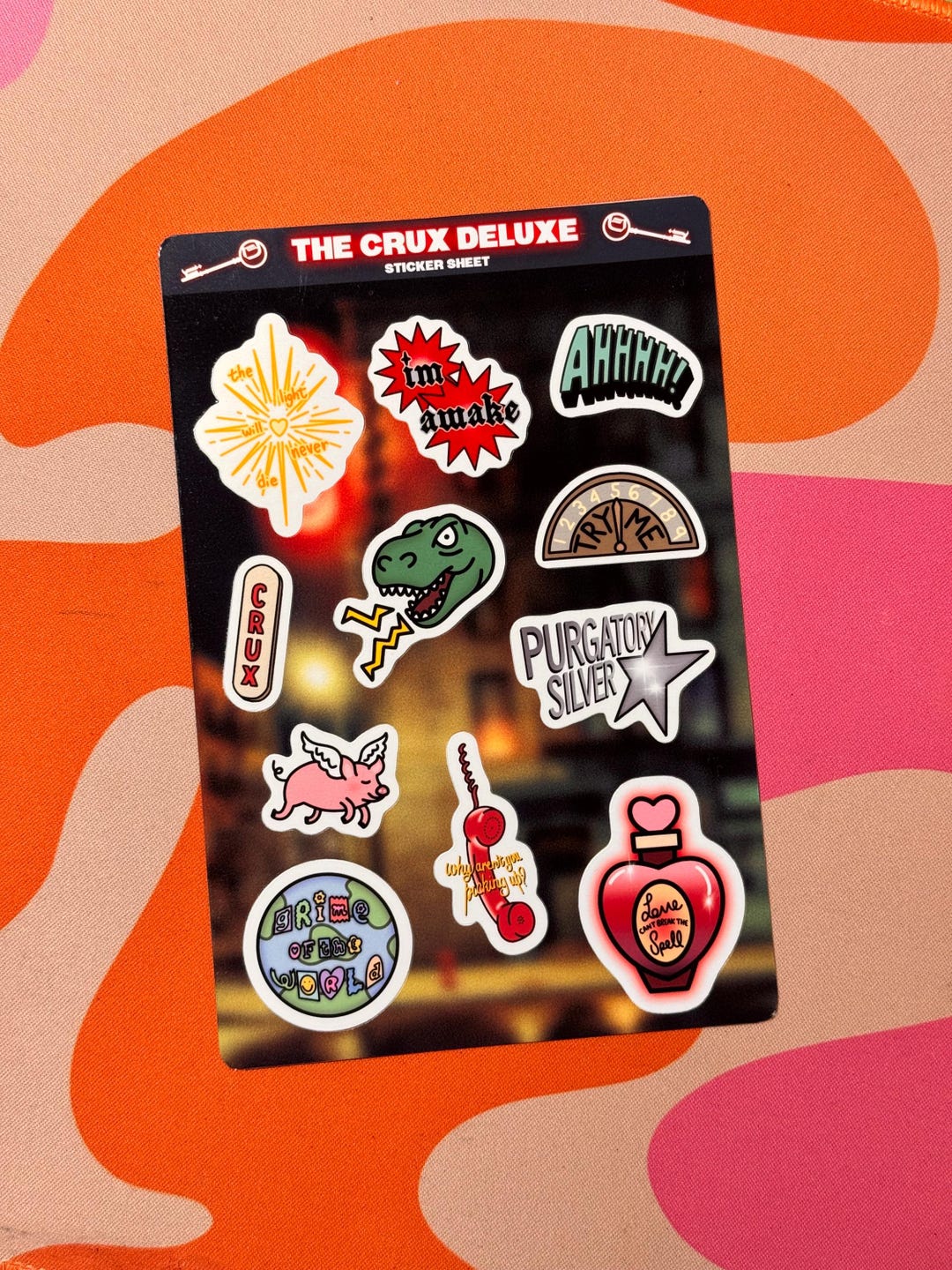 Djo Crux Deluxe Sticker Sheet - Etsy
