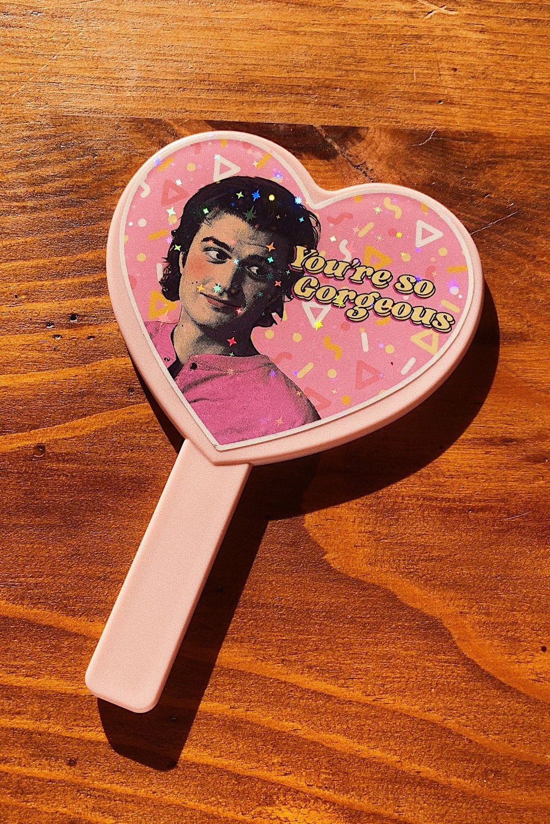 Custom 90s Heart Shaped Mirrors Etsy